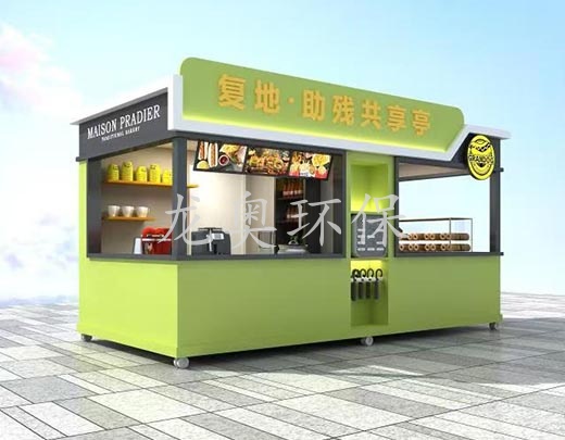 小吃街售卖亭